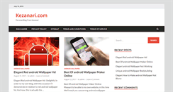 Desktop Screenshot of kezanari.com