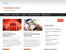 Tablet Screenshot of kezanari.com